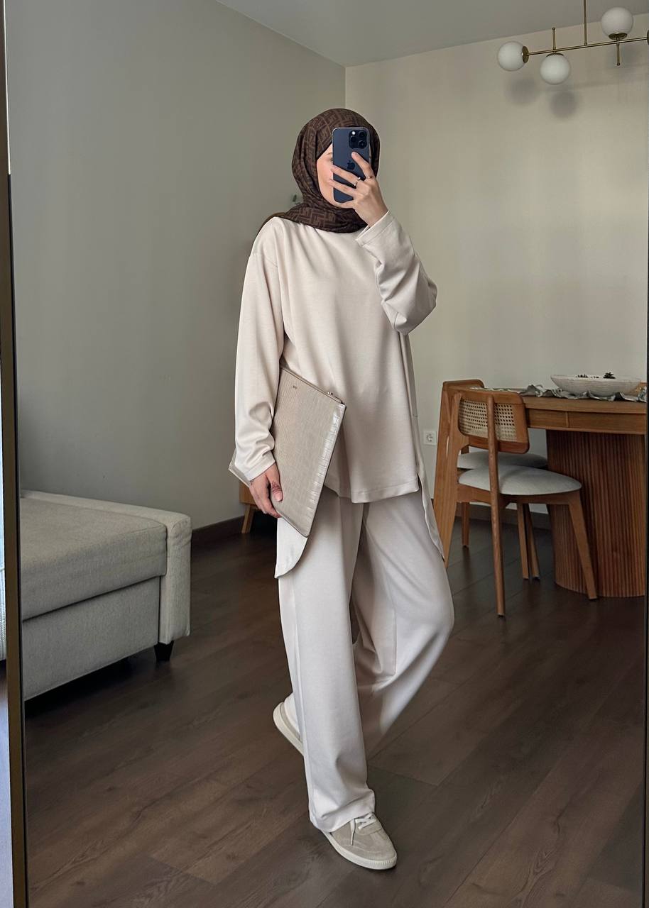 Mina Oysho Takım - Krem