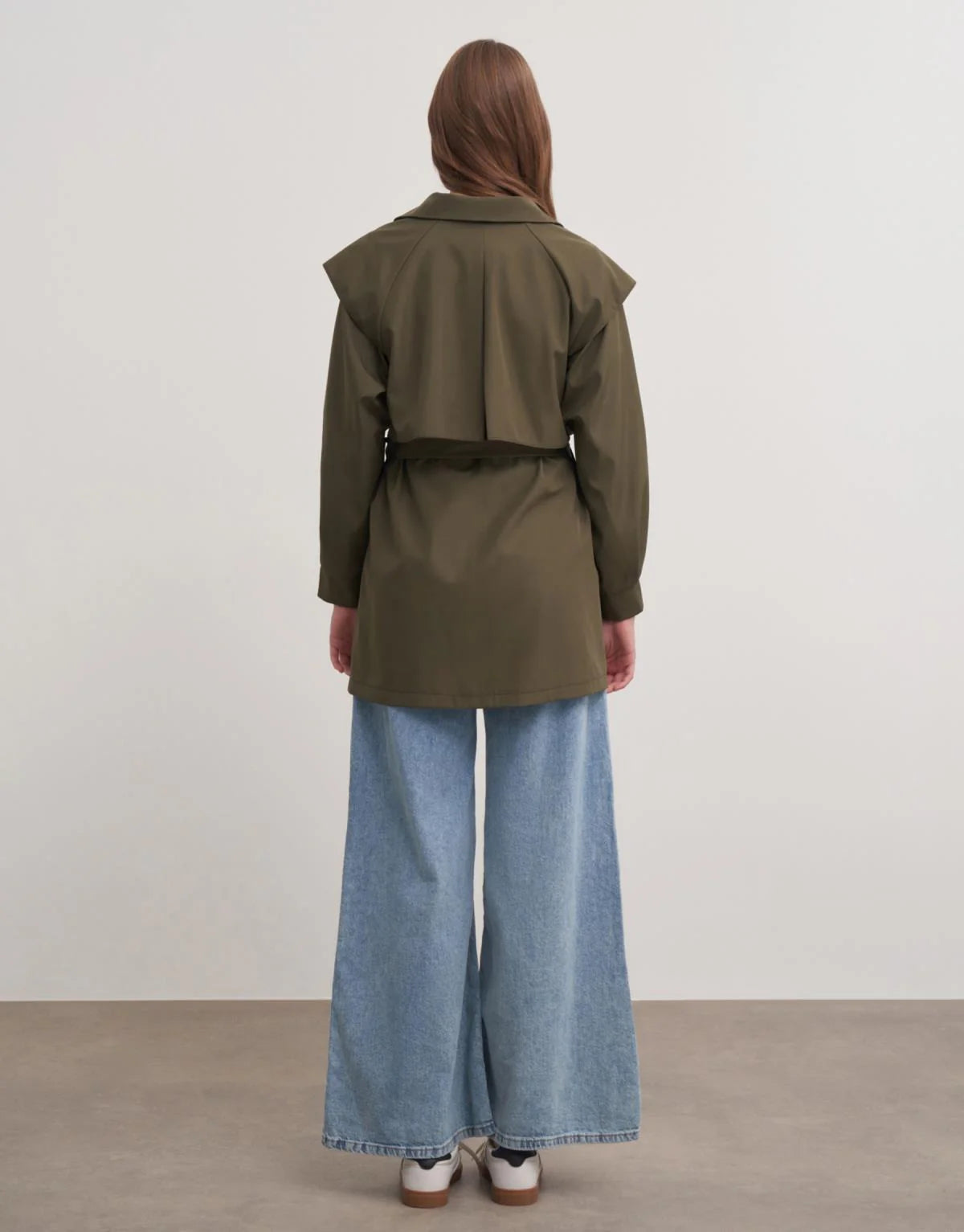 Gömlek Trenç Haki Yeşil