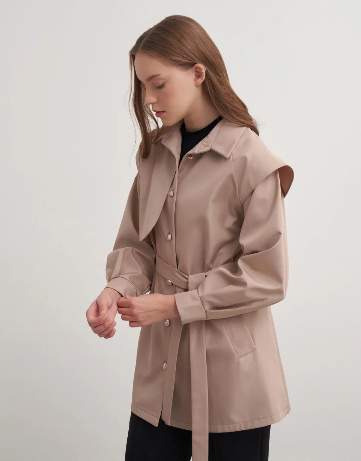 Gömlek Trenç Bej