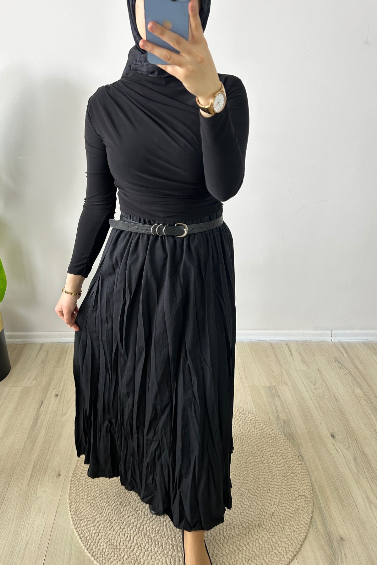 Ela Candy Bluz - Siyah