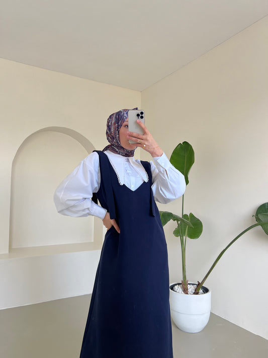 Elora Askılı Jile - Lacivert