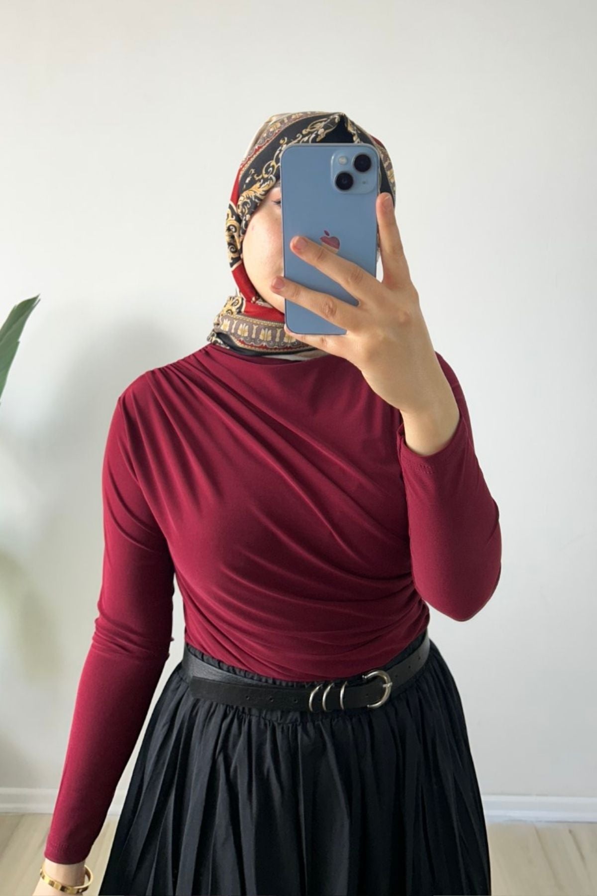 Ela Candy Bluz - Bordo